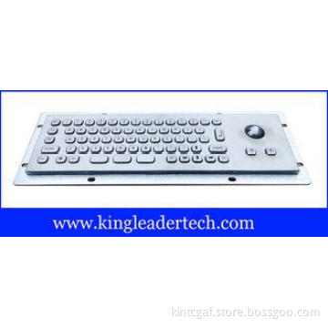 Customizable compact small kiosk industrial keyboard with o